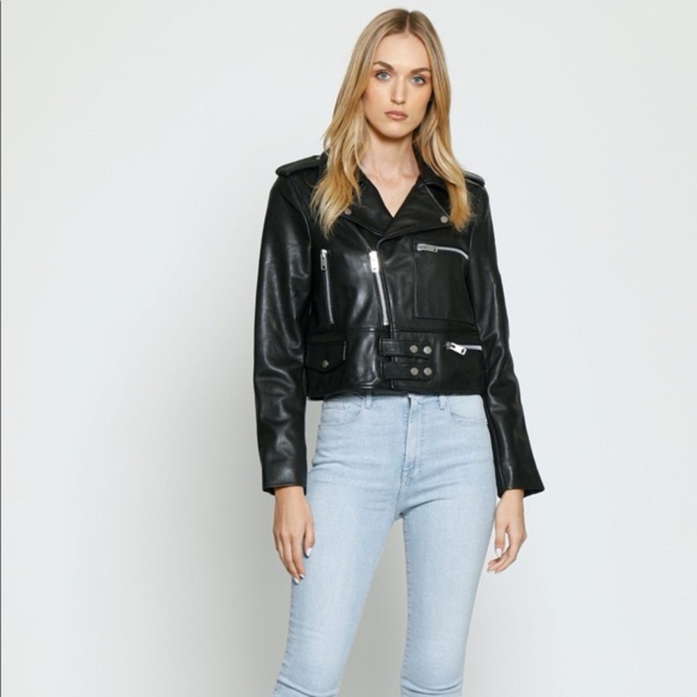 Walter Baker NWOT Lambskin Terrie Leather Jacket